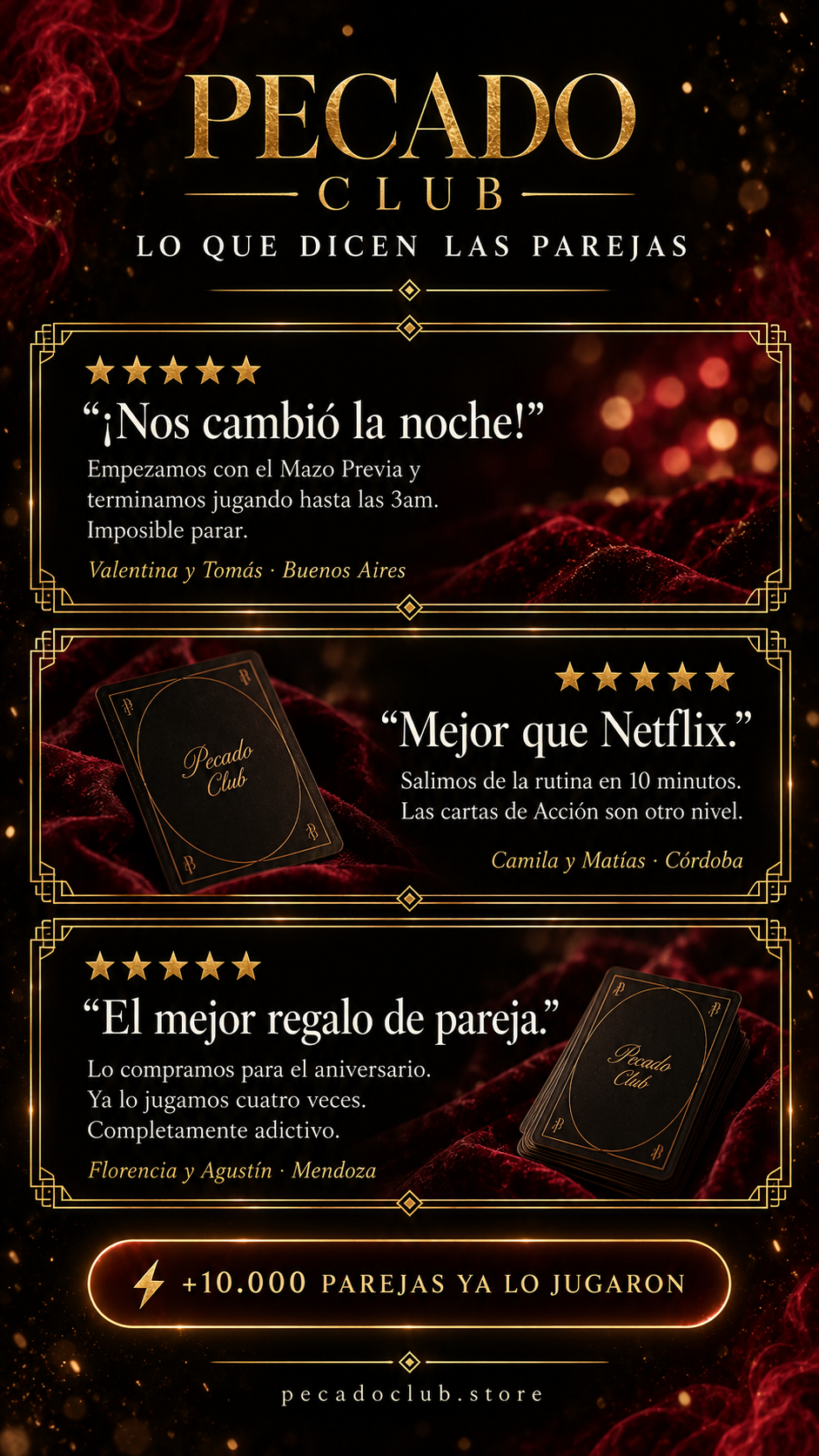 3×1 para Parejas - Cartas para la previa | Cartas para la acción | Poses ~ (Version digital exclusiva)
